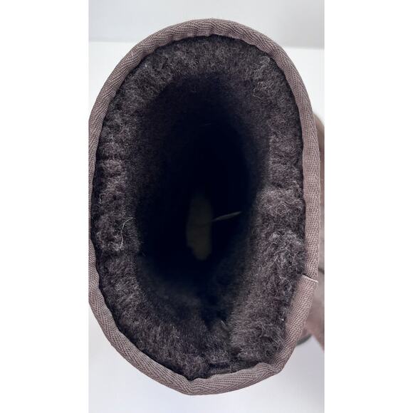 UGG AUSTRALIA Ultimate Tall Braid Boots Brown 5340 Size 7 Shearling Women EUC - Picture 9 of 11